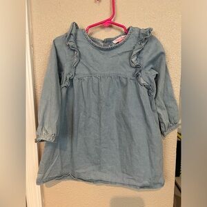 Ruffles Butts Ruffle Denim Dress 2T